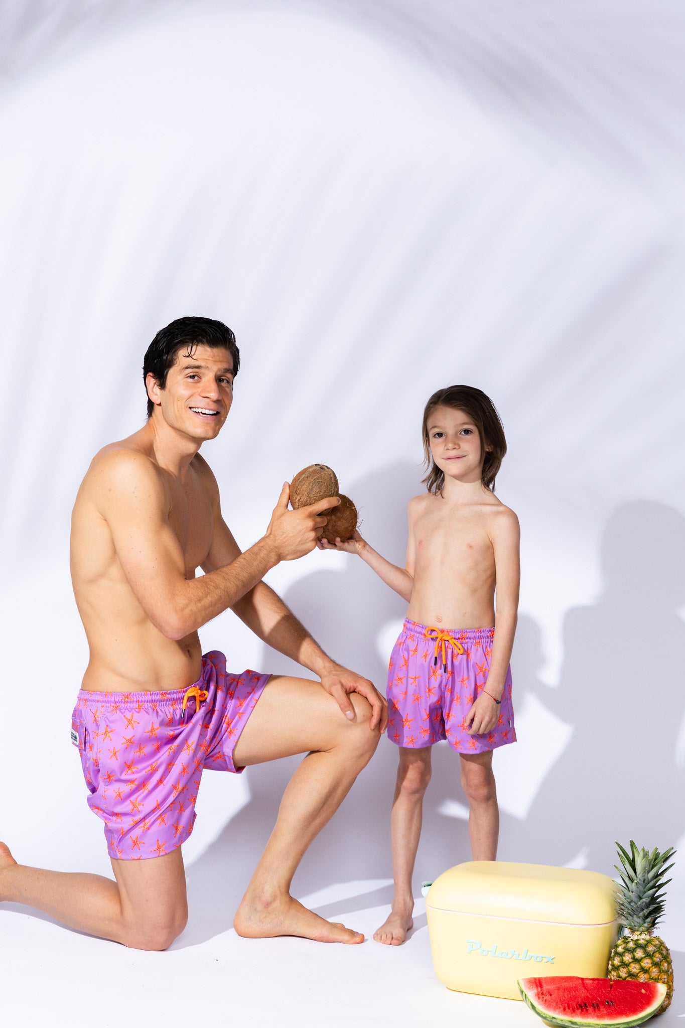 Pantaloneta Kids "Lilac Starfish"