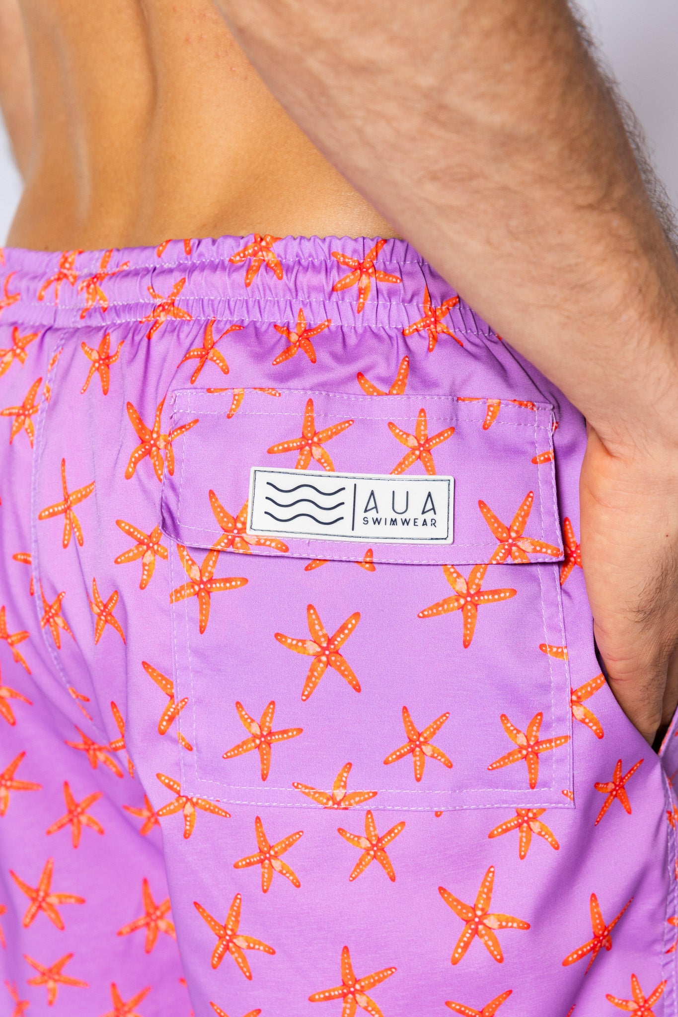 Pantaloneta "Lilac Starfish"